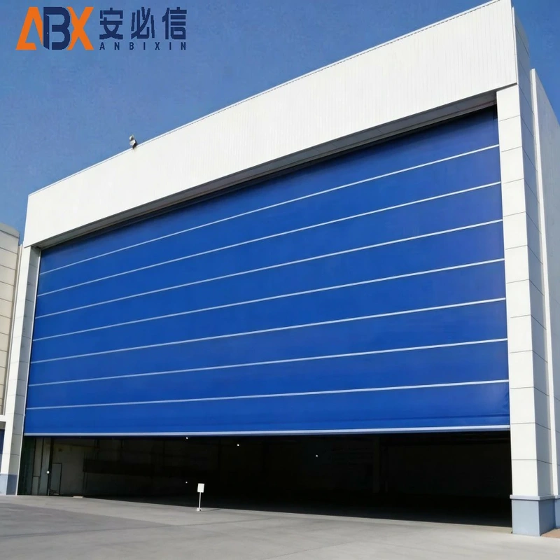 马鞍山市软帘堆积门